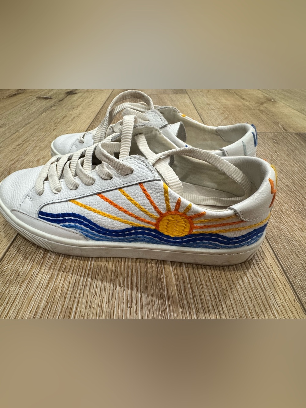 Anthropologie Soludos Sunrise sunset sneakers sz